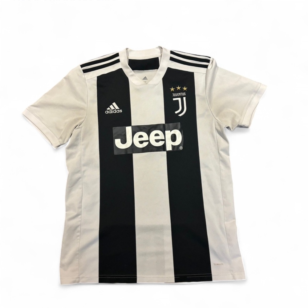 Juventus Black and White Soccer Jersey 2018-2019